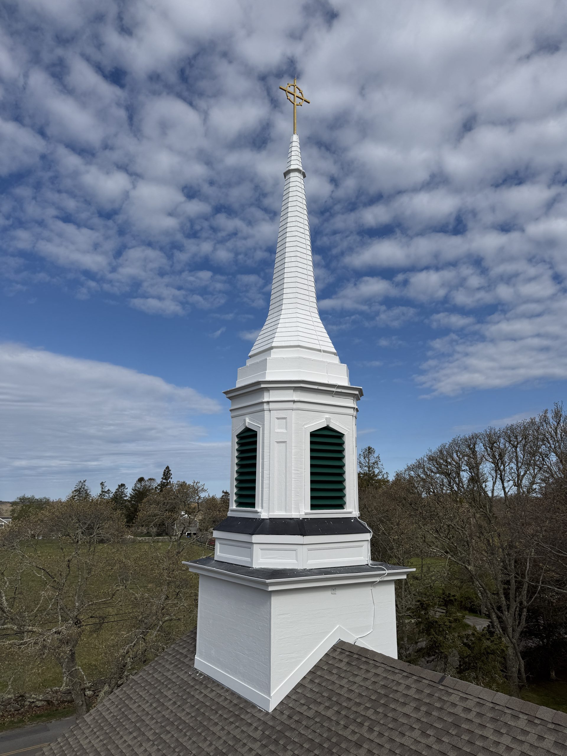 May 8, Steeple Done